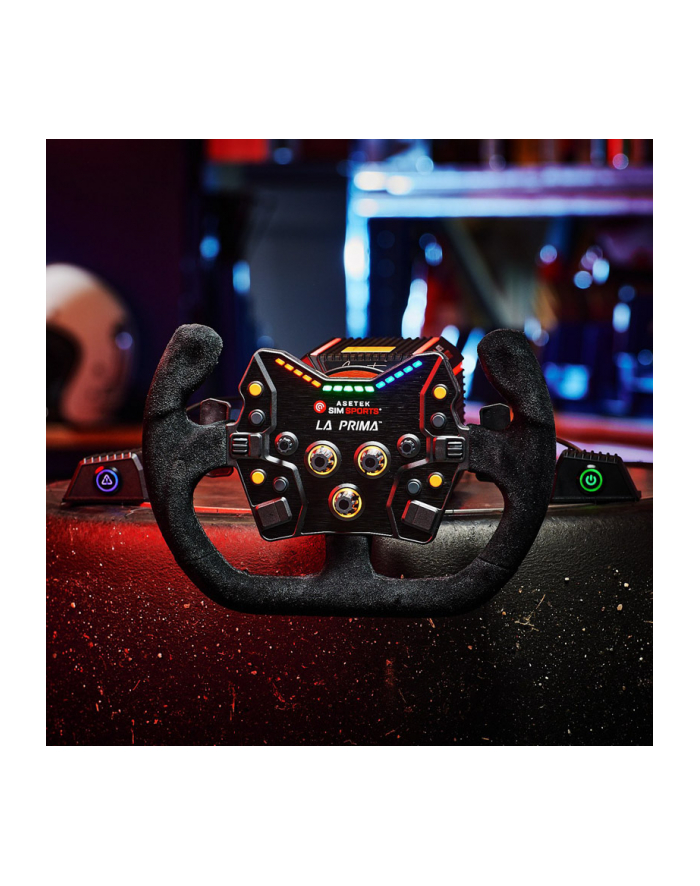 Asetek SimSports GT Obręcz kierownicy - Otwarte D, czarny główny