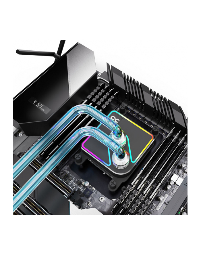 Alphacool Core 1 Aurora Chłodzenie procesora, ARGB - Czarny główny