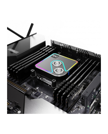 Alphacool Core 1 Aurora Chłodzenie procesora, ARGB - Czarny nr 2