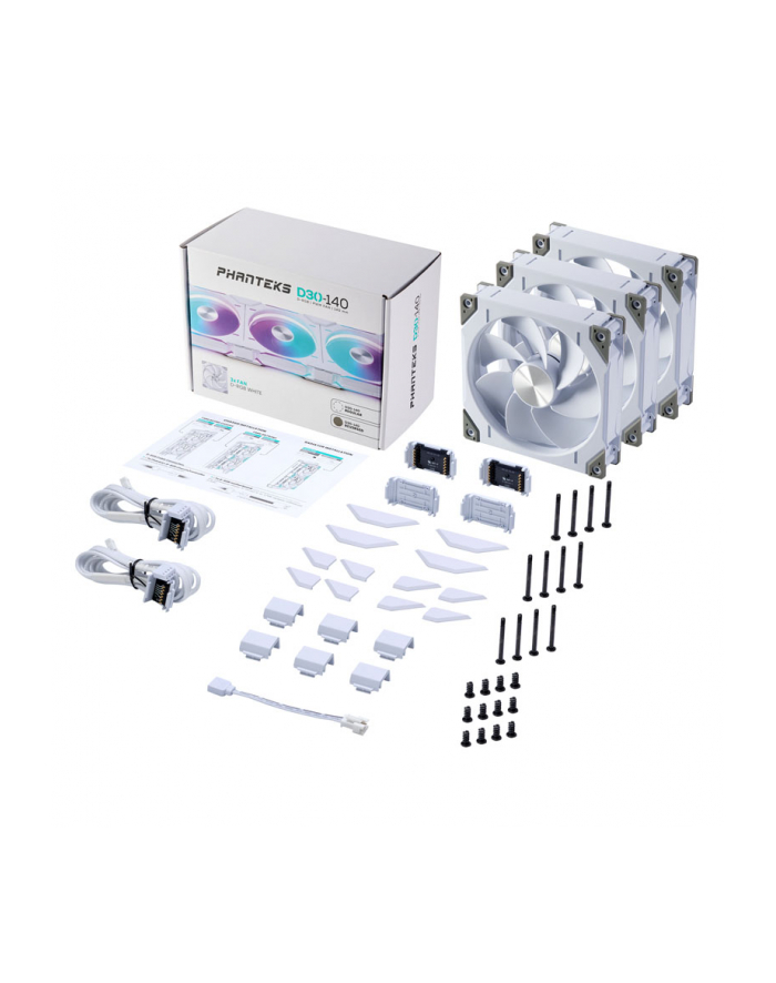 no name Wentylator PWM Phanteks D30 140mm, DRGB, Blac główny