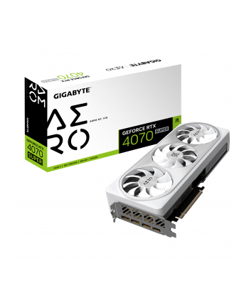 Karta graficzna Gigabyte GeForce RTX 4070 SUPER AERO OC 12GB