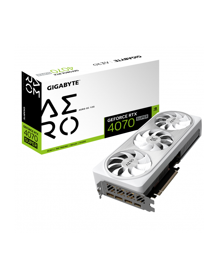 Karta graficzna Gigabyte GeForce RTX 4070 SUPER AERO OC 12GB główny