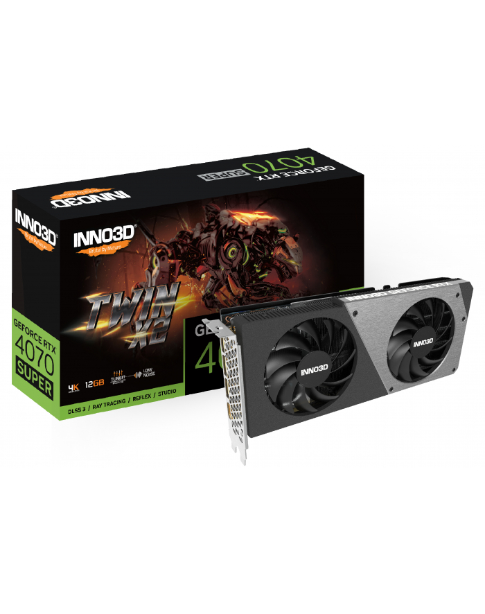 Karta graficzna INNO3D GeForce RTX 4070 SUPER TWIN X2 główny