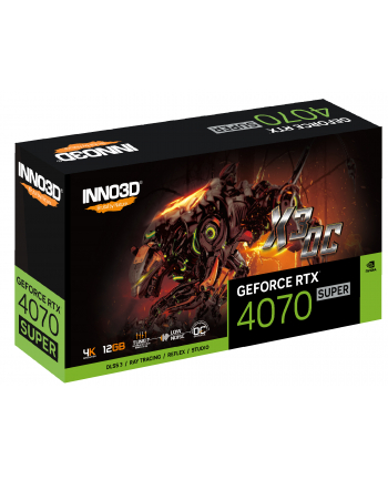 Karta graficzna INNO3D GeForce RTX 4070 SUPER X3 OC