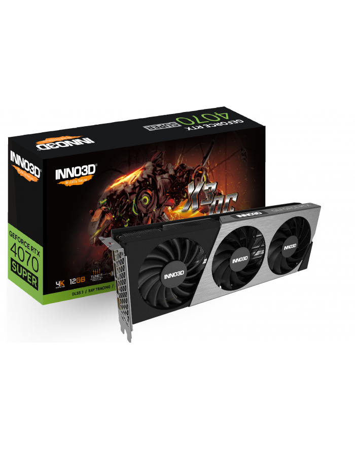 Karta graficzna INNO3D GeForce RTX 4070 SUPER X3 OC główny