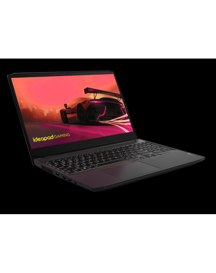 Lenovo IdeaPad Gaming 3 15ACH6 Ryzen 5 5500H 156''; FHD IPS 300nits AG 144Hz 16GB DDR4 3200 SSD512 GeForce RTX 2050 4GB Win11 Shadow Black główny