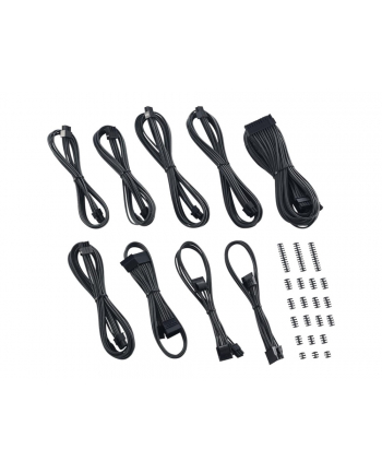 no name CableMod Classic ModMesh C-Series Zestaw Corsair AXi, HXi i RM - karbon nr 1