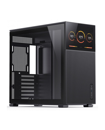no name Obudowa Jonsbo D41 MESH Screen ATX, szkło hartowane - czarna nr 1
