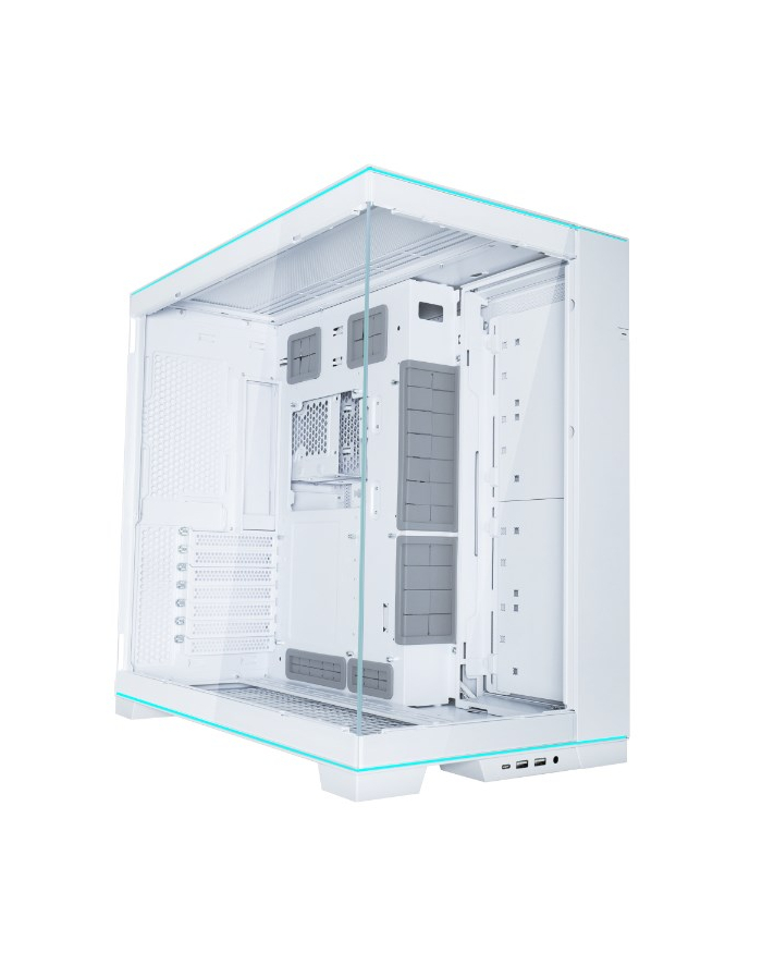 Lian Li O11D EVO RGB, Szkło hartowane - białe główny