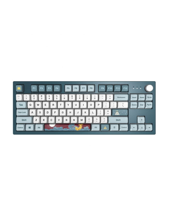 no name Klawiatura dla graczy Montech MKey TKL Freedom - GateronG Pro 20 Brown (US) główny