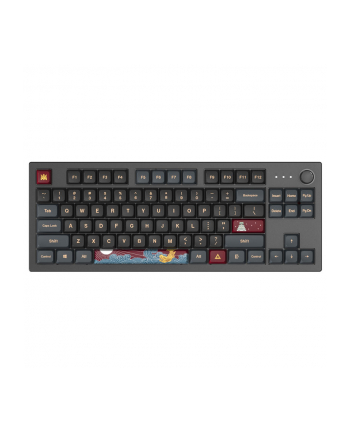 no name Klawiatura do gier Montech MKey TKL Darkness - GateronG Pro 20 Czerwona (US)