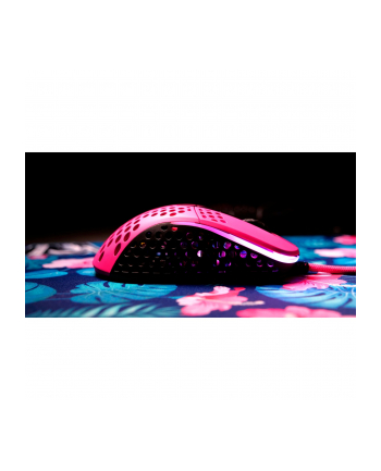 no name XTRFY M4 RGB MOUSE CORD-ED PINK/