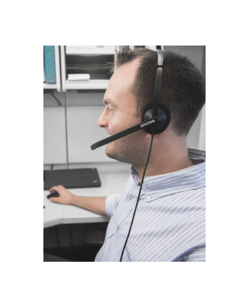 Koss Headphones CS200 USB Wired, On-Ear, Microphone, USB Type-A, Black nr 1