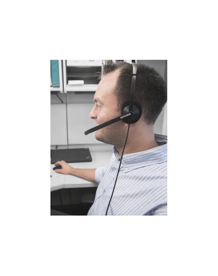 Koss Headphones CS200 USB Wired, On-Ear, Microphone, USB Type-A, Black główny