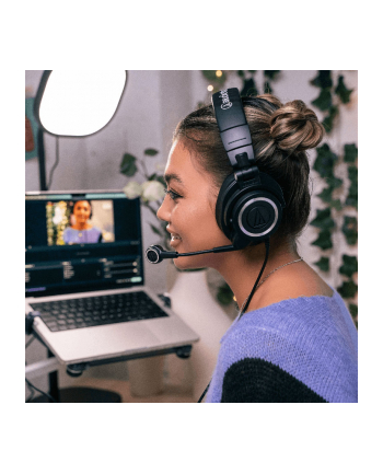 no name Audio-Technica ATH-M50xSTS Headset - czarny nr 1