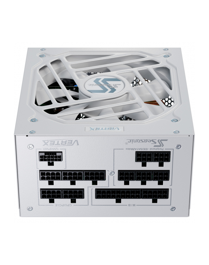 no name Zasilacz Seasonic Vertex GX White 80 PLUS Gold, modułowy, ATX 30, PCIe 50 - 1000 W główny