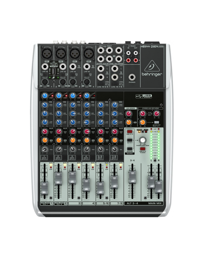 Behringer Q1204USB  - Mikser audio główny