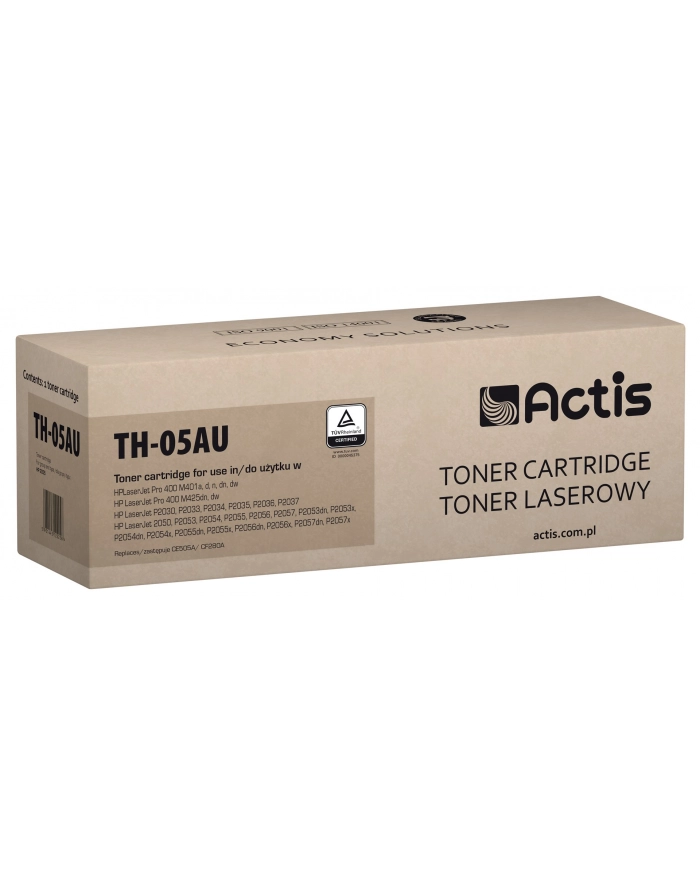 Actis TH-05AU Toner Uniwersalny (zamiennik HP 05A CE505A, CF280A; Standard; 2800 stron; czarny) główny