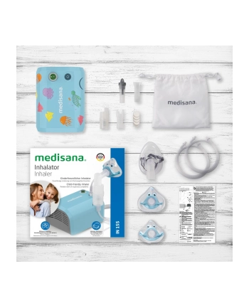 Inhalator Medisana IN 155 (przyjazny dzieciom) nr 1