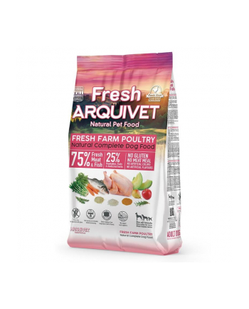 ARQUIVET Fresh Kurczak i Ryba oceaniczna - sucha karma dla psa - 2,5 kg