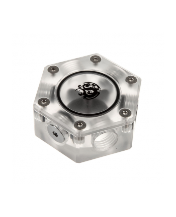 no name Sześciokątny wskaźnik przepływu Bitspower nr 2