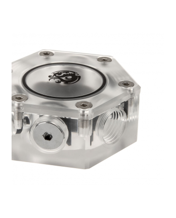 no name Sześciokątny wskaźnik przepływu Bitspower nr 1