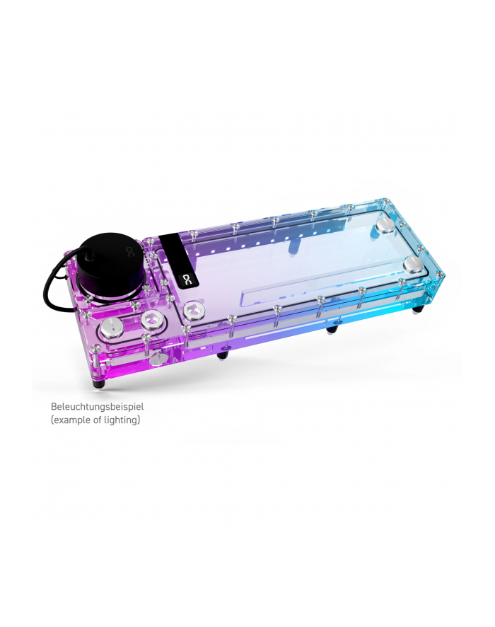 no name Alphacool Core Flat Reservoir 360, z pompą VPP - prawy główny