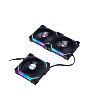 Lian Li UNI FAN SL120 V2 RGB PWM Fan, Triple-pack Black