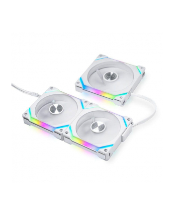 Lian Li UNI FAN SL120 V2 RGB PWM Fan, Triple-pack White