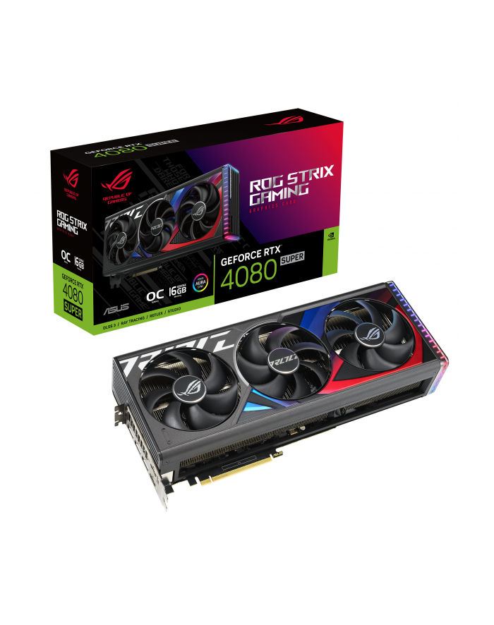 Karta graficzna ASUS ROG Strix GeForce RTX 4080 SUPER OC 16GB GAMING główny