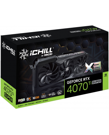 Karta graficzna INNO3D GeForce RTX 4070 Ti SUPER ICHILL X3