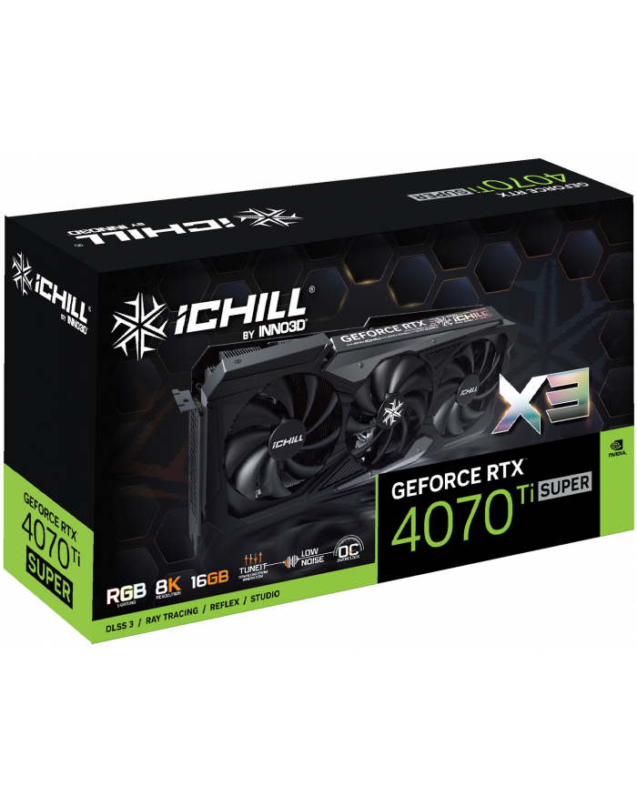 Karta graficzna INNO3D GeForce RTX 4070 Ti SUPER ICHILL X3 główny