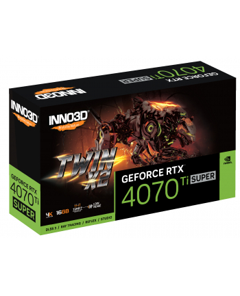 Karta graficzna INNO3D GeForce RTX 4070 Ti SUPER TWIN X2