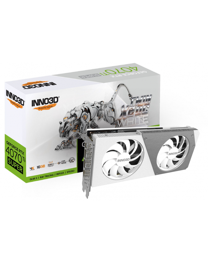 Karta graficzna INNO3D GeForce RTX 4070 Ti SUPER TWIN X2 OC WHITE główny