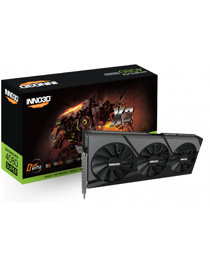 Karta graficzna INNO3D GeForce RTX 4080 SUPER X3 główny