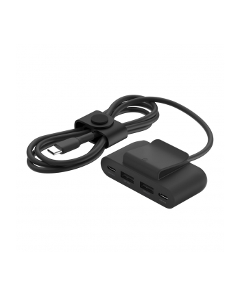 BELKIN HUB USB POWER EXTEND-ER 2XC 2XA 30W BLACK