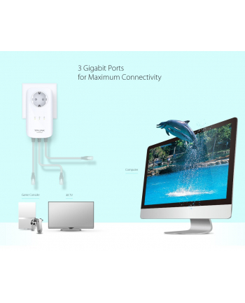 no name TL-PA8030P KIT/AV12003-PORTGIGABITPOWERLINE nr 2