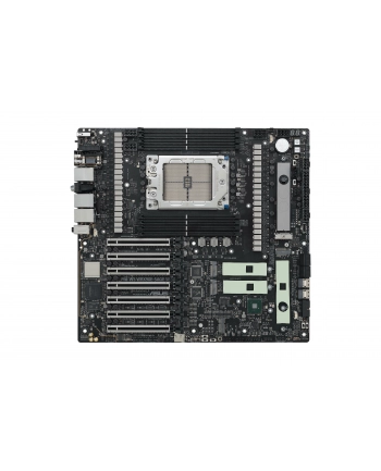 ASUS PRO WS WRX90E-SAGE SE AMD WRX90 Threadripper PRO, 2 x Intel X7100-AT2 dual 10Gb + 1x RTL8211F 1Gb/ USB 32 Gen2 x6, 7 x PCIe 50 x16, 4 x SATA 6Gb/s (RAID 0,1,5,10), 4 x M2 socket 3 Key M (2 x type 2242-22110, PCIe 50 + 2 x type 2242-2280, PCI