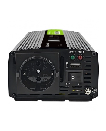 GREEN CELL PRZETWORNICA LCD 12V/230V 500W/1000W CZYSTY SINUS INVGC12P500LCD nr 2