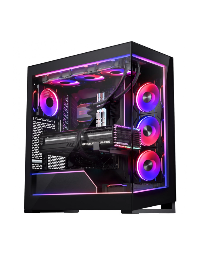 no name Phanteks NV5 Premium DRGB Kit + Power Hub, 3x na ramę zewnętrzną, 1x osłona płyty głównej - czarna główny