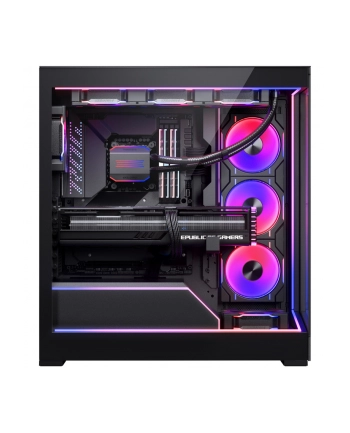 no name Phanteks NV5 Premium DRGB Kit + Power Hub, 3x na ramę zewnętrzną, 1x osłona płyty głównej - czarna nr 2