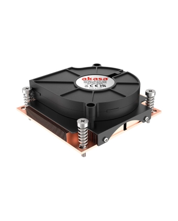 no name Akasa AK-CC7401BT01 1U Low Profile Chłodzenie procesora - gniazdo LGA 1700