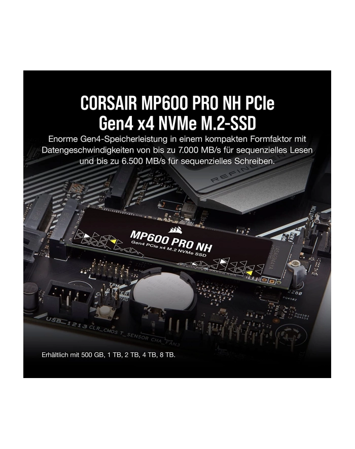 no name Corsair MP600 Pro NH 4TB, bez radiatora główny