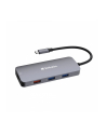 Hub USB Verbatim Multi Port CMH-09: 2xUSB-C 3.1, 1xUSB-A 3.1, 2xUSB-A 3.0, HDMI, RJ-45, SD/microSD - nr 6