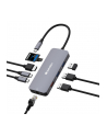 Hub USB Verbatim Multi Port CMH-09: 2xUSB-C 3.1, 1xUSB-A 3.1, 2xUSB-A 3.0, HDMI, RJ-45, SD/microSD - nr 37