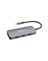 Hub USB Verbatim Multi Port CMH-09: 2xUSB-C 3.1, 1xUSB-A 3.1, 2xUSB-A 3.0, HDMI, RJ-45, SD/microSD - nr 39