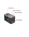 Adapter podróżny Verbatim UTA-06 GaN III globalny-globalny 2xUSB 2xUSB-C PD QC 4+ - nr 13