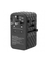 Adapter podróżny Verbatim UTA-06 GaN III globalny-globalny 2xUSB 2xUSB-C PD QC 4+ - nr 24