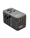 Adapter podróżny Verbatim UTA-06 GaN III globalny-globalny 2xUSB 2xUSB-C PD QC 4+ - nr 31