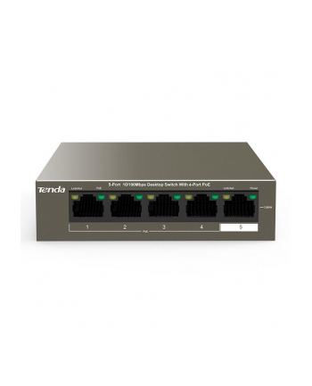 Switch niezarządzalny Tenda TEF1105P-4-63W 5-port 10/100 Mb/s PoE 63W